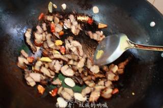 Stir-fried Bacon with Green Garlic recipe