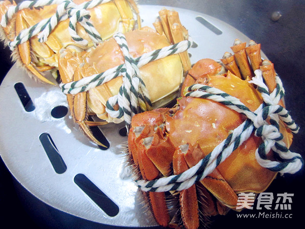 Steamed Hairy Crab｜original recipe