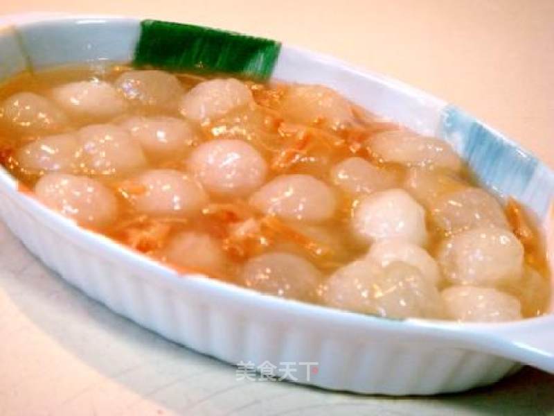 Light and Delicious Summer Melon Balls with Scallops in Soup recipe