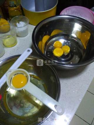 Eight Inch Hollow Chiffon Cake recipe