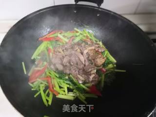 Beef Stir-fried Celery recipe