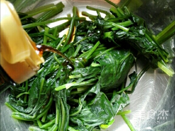 Nuts Spinach recipe