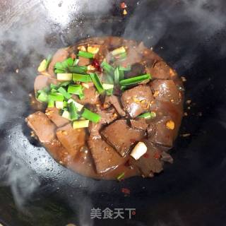 Braised Duck Blood recipe