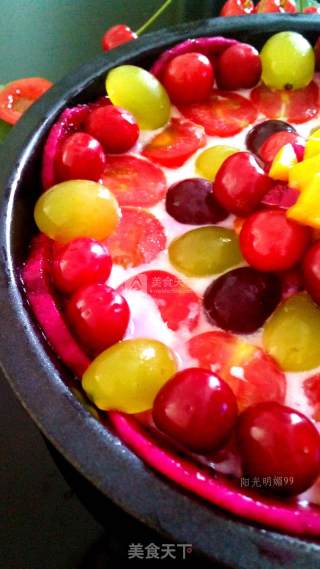 #aca烤明星大赛#fun Fruit Yogurt recipe
