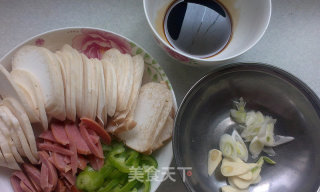 Stir-fried Sausages with Pleurotus Eryngii——eat Well by Yourself recipe