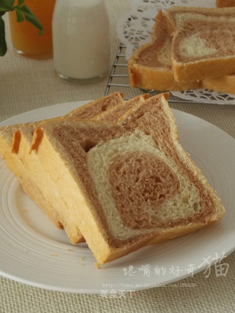 Two-color Toast recipe