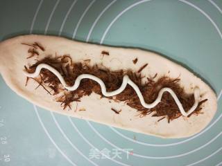 Chili Scallion Pork Floss Bread recipe