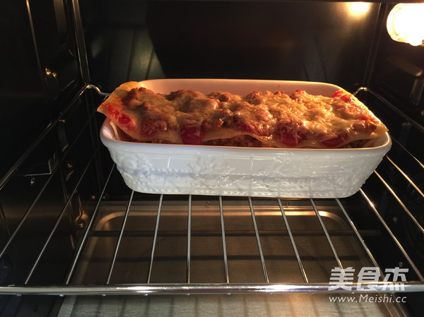 Parmesan Beef Lasagna recipe