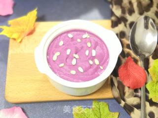 Taro and Purple Sweet Potato Yogurt Puree recipe