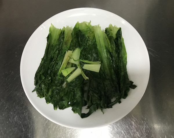 Lettuce in Oyster Sauce recipe