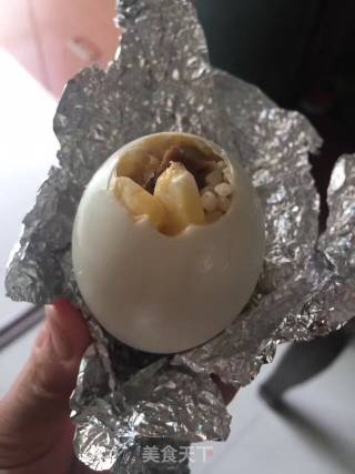Salted Duck Egg and Sticky Rice recipe