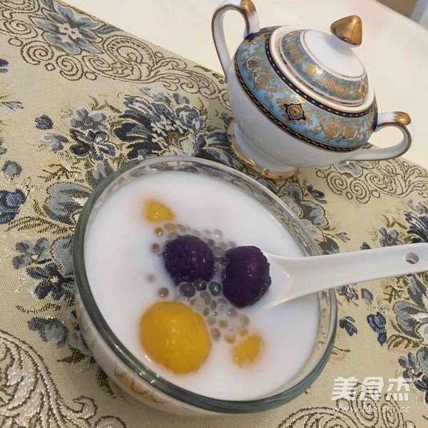 Taro Balls and Sago recipe