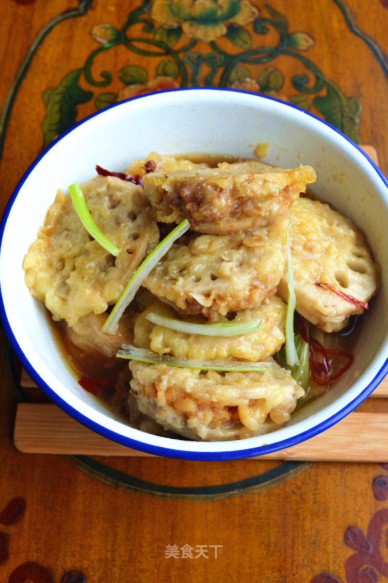 Steamed Lotus Root Clamp recipe