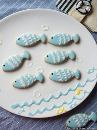 Frosted Fish Biscuits recipe