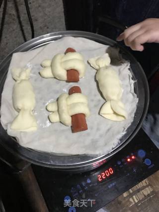 Ham Sausage Buns recipe