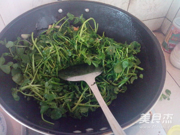 Garlic Watercress recipe