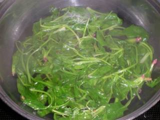 Spinach Mixed Vermicelli recipe