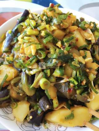 Eggplant with Potatoes recipe