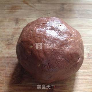 Chocolate Nut Square Cookies recipe