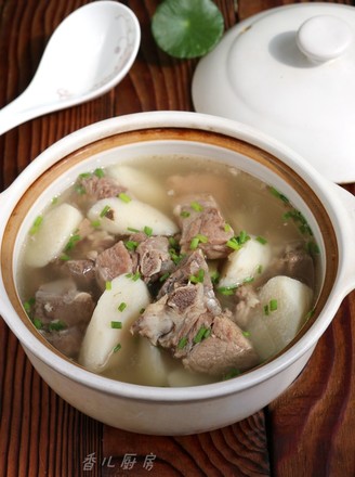 Yam Pork Ribs Soup recipe