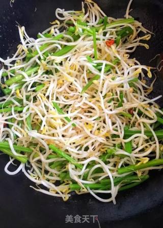 Stir-fried Mung Bean Sprouts recipe