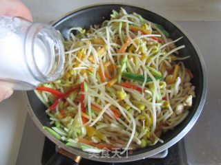 Stir-fried Sansi recipe