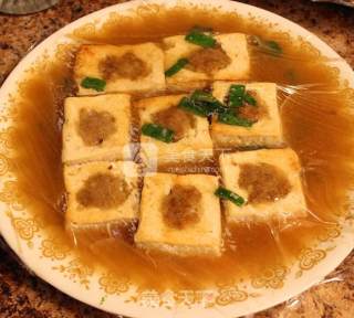 Delicious Hakka Stuffed Tofu recipe