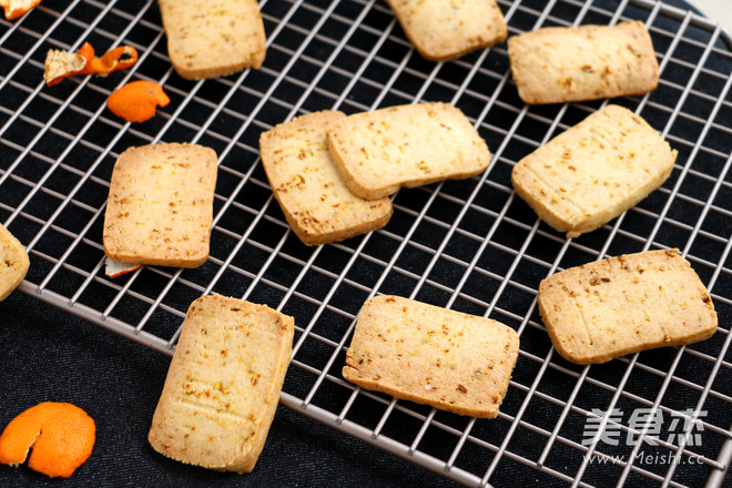 Orange Butter Cookies recipe