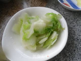 Braised Chinese Cabbage with Meat Sausage recipe