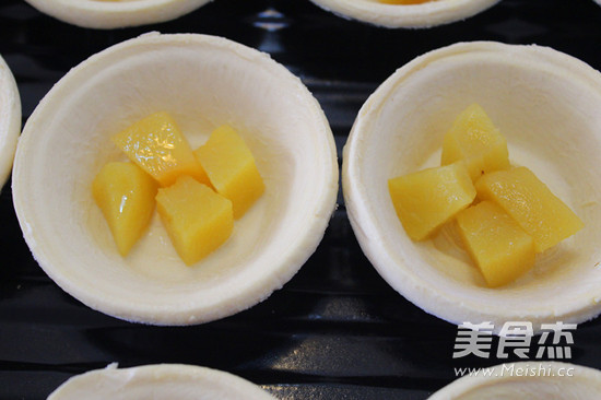 Yellow Peach Egg Tart recipe