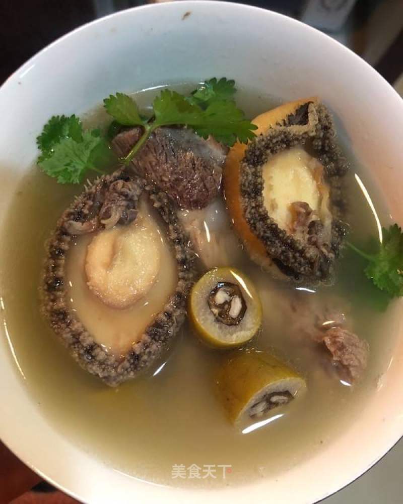 Abalone and Olive Stewed Lean Meat recipe