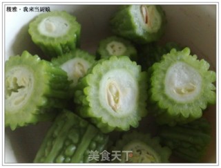 Tofu Bitter Gourd Cup recipe