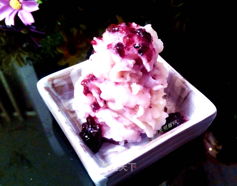 Blueberry Mashed Potatoes recipe
