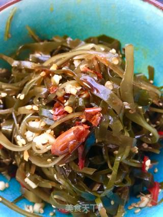 Red Oil Kelp Silk recipe