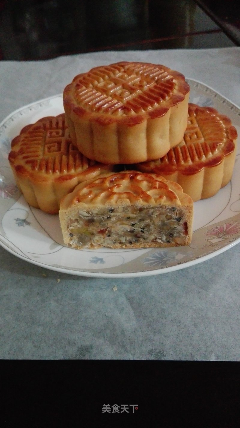 Five Kernel Moon Cakes recipe