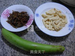 Dried Plums, Dried Vegetables, Yuba, Boiled to Bloom at Night recipe