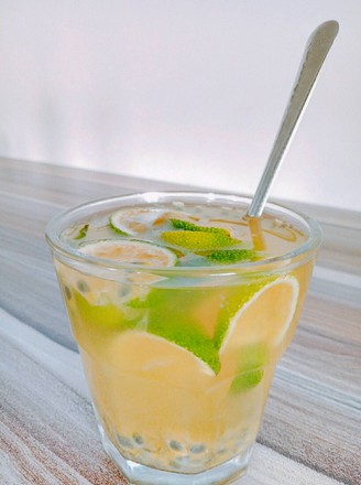 Green Orange Passion Fruit Drink recipe