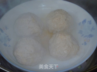 【steamed Four Happiness Meatballs】reunion and New Year Celebration recipe