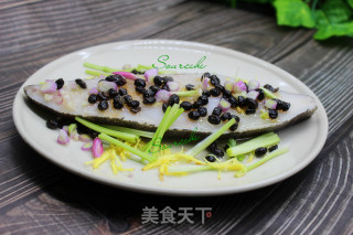 Steamed Halibut with Tempeh recipe