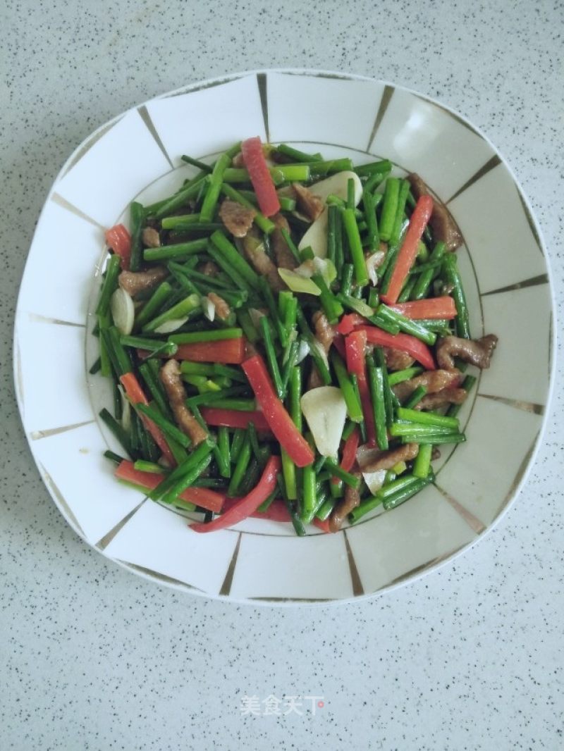 Tenderloin Stir-fried Chive Moss recipe