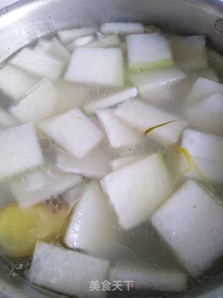 Beef Bone Yam and Winter Melon Soup recipe