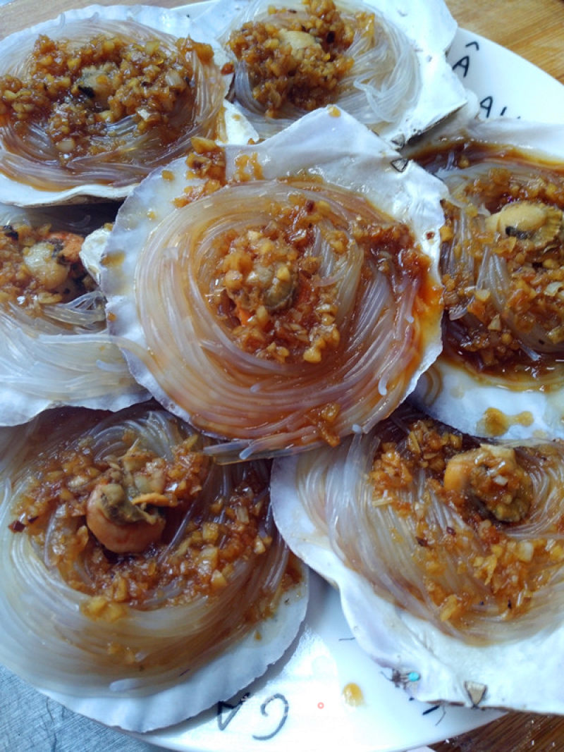 Steamed Scallops with Vermicelli recipe