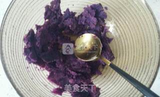 #aca Baking Star Competition# Purple Sweet Potato Oil-free Yogurt Breakfast Pack recipe