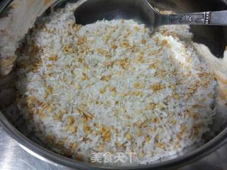 Coconut Sesame Candied Mugwort Rice Cake recipe