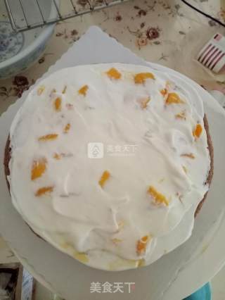 Wear A Layer of Clothing for Chiffon~ Decorating Cakes recipe