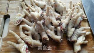 Cold Chicken Feet recipe