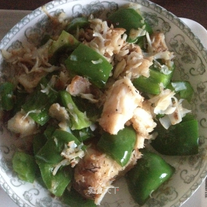 Stir-fried Owl with Green Peppers recipe