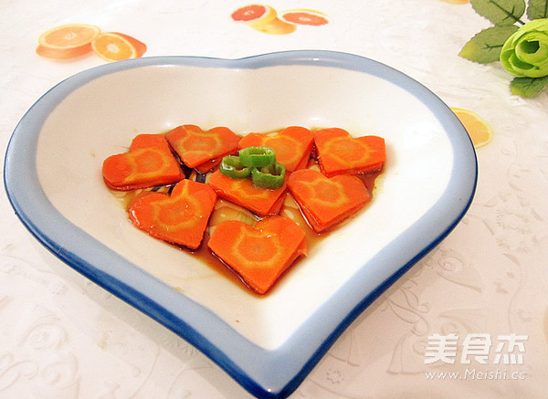 Carrot Slices with Sesame Oil recipe