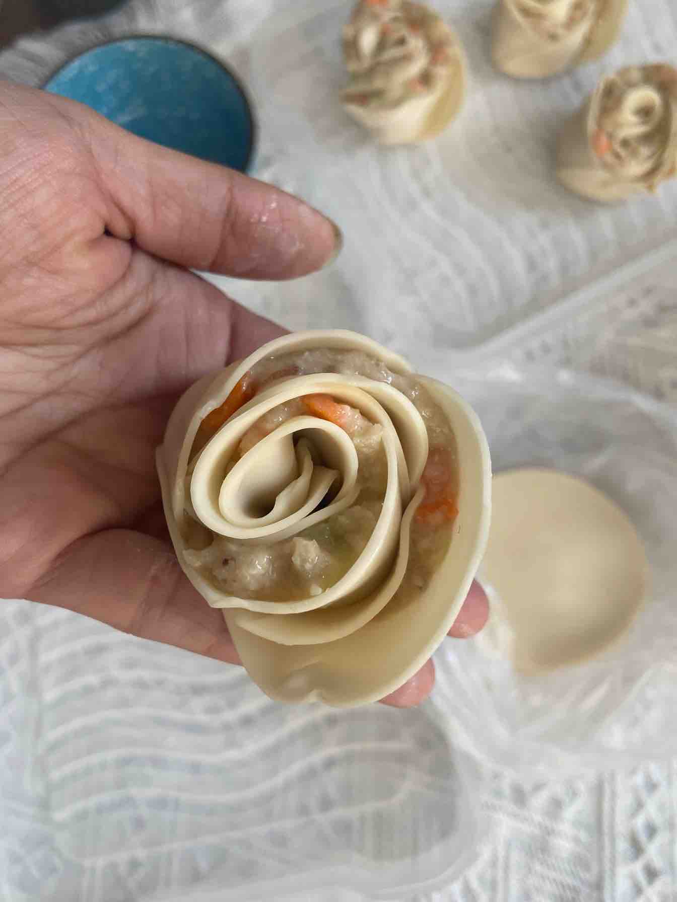 In The Mood for Love, High Protein and Low Calorie Fullness-rose Dumplings recipe