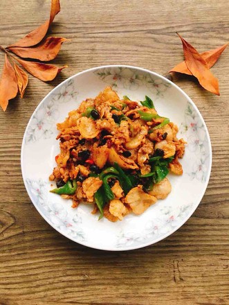 Stir-fried Pork with Soy Sauce and Pepper recipe